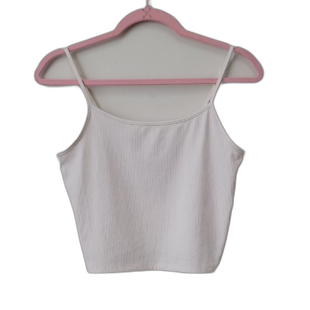 American Eagle Outfitters Camisole White Size L Y2K